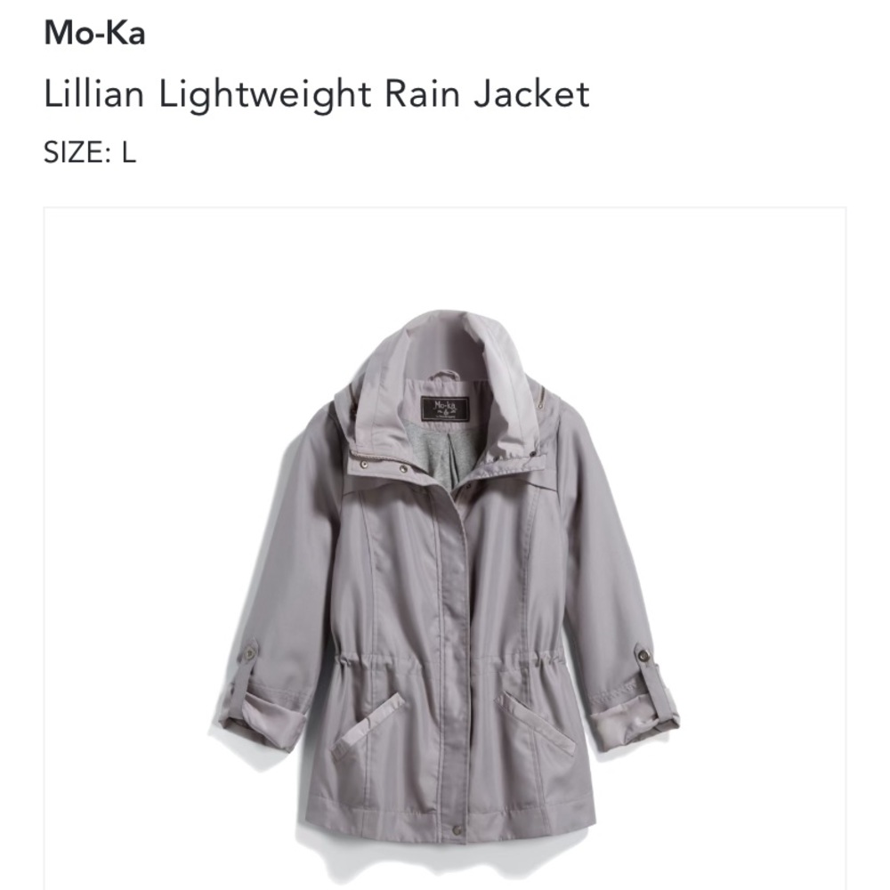 Gray Rain Jacket - image 1
